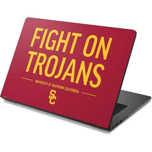 University of Southern California Fight On Trojans Red Dell Chromebook Skin