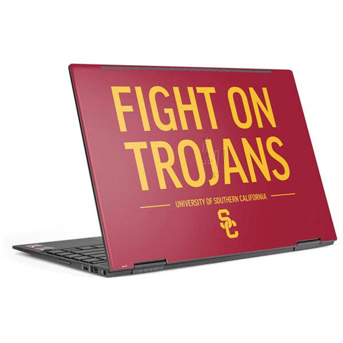 University of Southern California Fight On Trojans Red HP Envy Skin