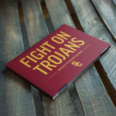 University of Southern California Fight On Trojans Red HP Envy Skin