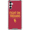 University of Southern California Fight On Trojans Red Galaxy A14 5G Clear Case