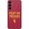 University of Southern California Fight On Trojans Red Galaxy S23 FE Skin