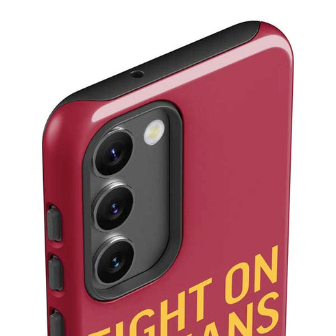 University of Southern California Fight On Trojans Red Galaxy S23 Plus Pro Case
