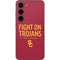 University of Southern California Fight On Trojans Red Galaxy S23 Skin