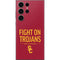 University of Southern California Fight On Trojans Red Galaxy S23 Ultra Skin