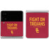 University of Southern California Fight On Trojans Red Galaxy Z Flip4 5G Skin