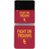 University of Southern California Fight On Trojans Red Galaxy Z Flip4 5G Skin