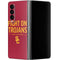 University of Southern California Fight On Trojans Red Galaxy Z Fold4 5G Skin