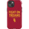 University of Southern California Fight On Trojans Red iPhone 14 Impact Case