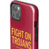 University of Southern California Fight On Trojans Red iPhone 15 Impact Case