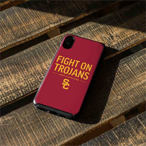 University of Southern California Fight On Trojans Red Otterbox Symmetry iPhone Skin