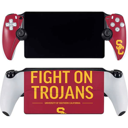 University of Southern California Fight On Trojans Red PlayStation Portal Remote Player Skin