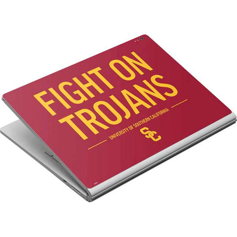 University of Southern California Fight On Trojans Red Surface Book Skin