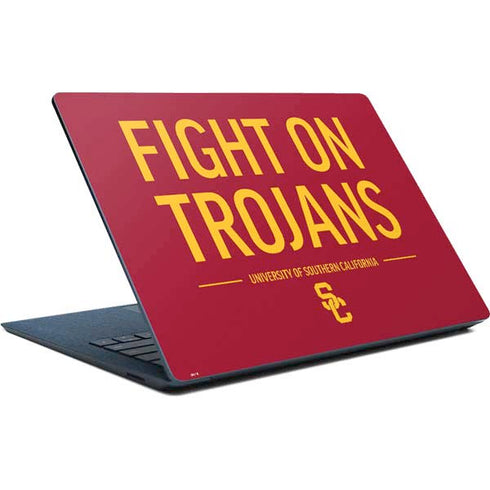 University of Southern California Fight On Trojans Red Surface Laptop Skin