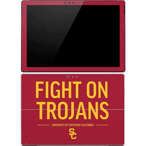 University of Southern California Fight On Trojans Red Surface Pro 4 Skin