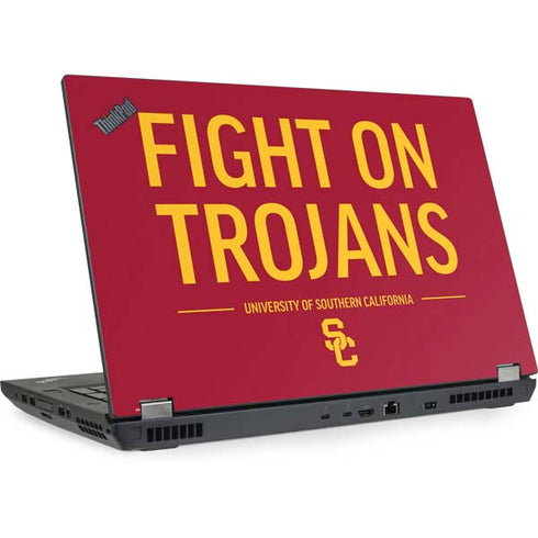 University of Southern California Fight On Trojans Red Lenovo ThinkPad Skin