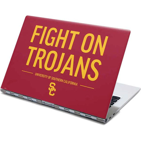 University of Southern California Fight On Trojans Red Yoga 910 2-in-1 14in Touch-Screen Skin