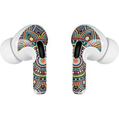 Finding Center Colored AirPods Pro 2nd Gen Skin