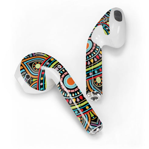 Finding Center Colored Apple AirPods 2 Skin