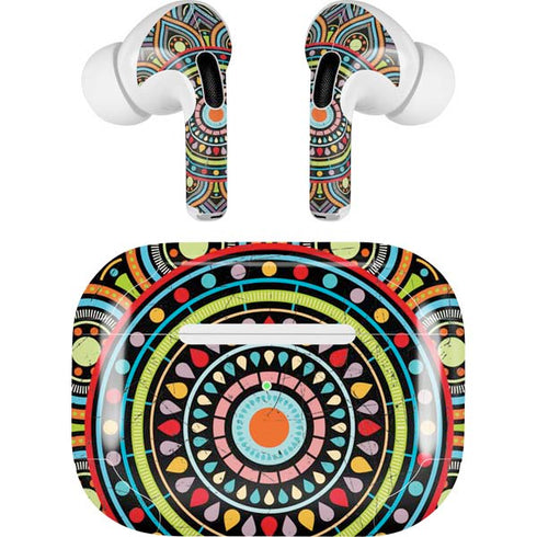 Finding Center Colored Apple AirPods Pro Skin