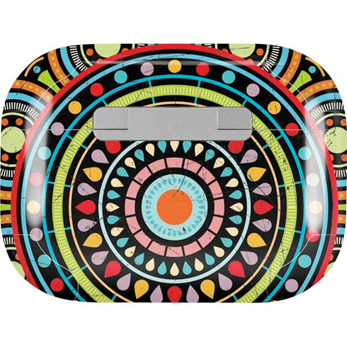 Finding Center Colored Apple AirPods Pro Skin