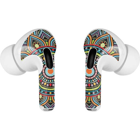 Finding Center Colored Apple AirPods Pro Skin