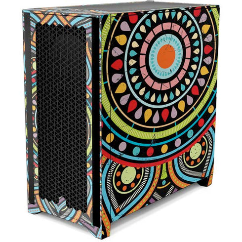 Finding Center Colored Corsair 4000D Tempered Glass Mid-Tower ATX Case Skin