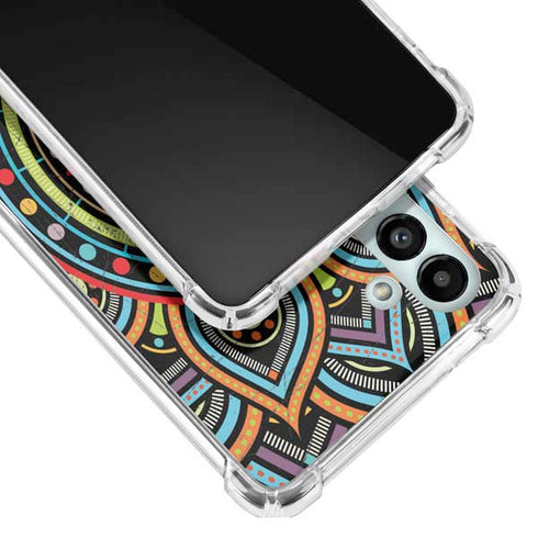 Finding Center Colored Galaxy A13 5G Clear Case