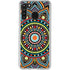 Finding Center Colored Galaxy A21 Clear Case