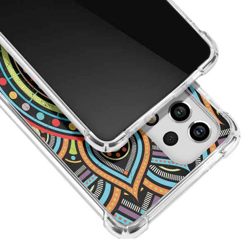 Finding Center Colored Galaxy A53 5G Clear Case