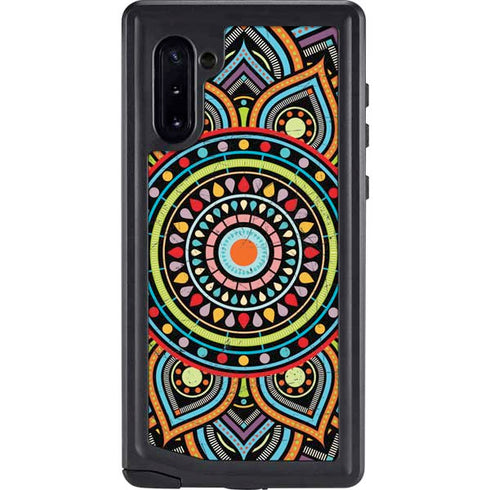 Finding Center Colored Galaxy Note 10 Waterproof Case