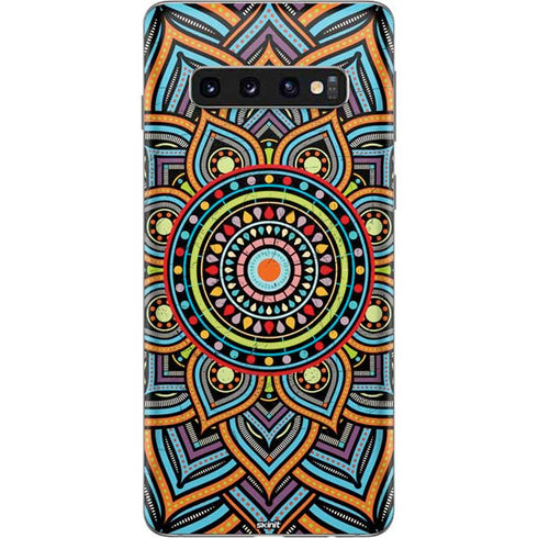 Finding Center Colored Galaxy S10 Skin