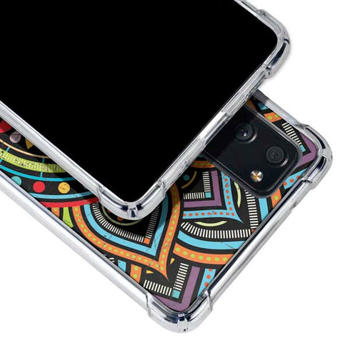Finding Center Colored Galaxy S20 FE Clear Case