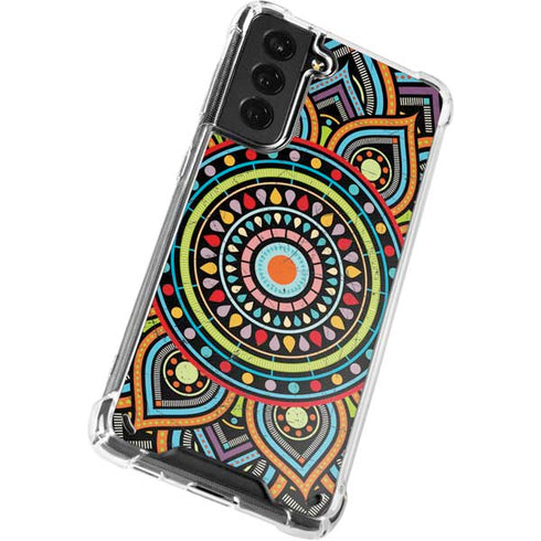 Finding Center Colored Galaxy S21 5G Clear Case