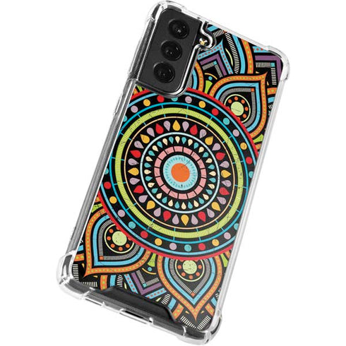 Finding Center Colored Galaxy S22 Clear Case