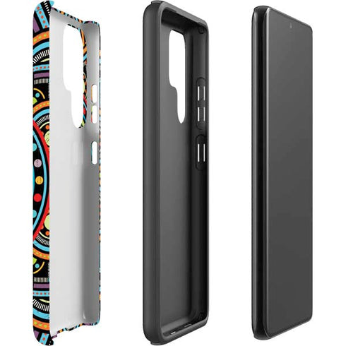 Finding Center Colored Galaxy S22 Ultra Pro Case