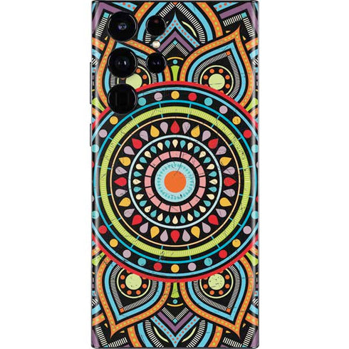 Finding Center Colored Galaxy S22 Ultra Skin