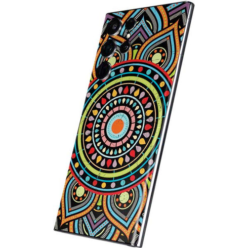 Finding Center Colored Galaxy S22 Ultra Skin