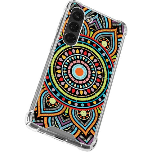 Finding Center Colored Galaxy S23 Clear Case