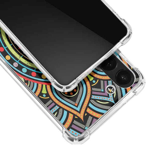 Finding Center Colored Galaxy S23 Clear Case