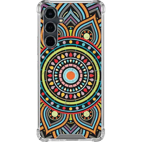 Finding Center Colored Galaxy S23 FE Clear Case