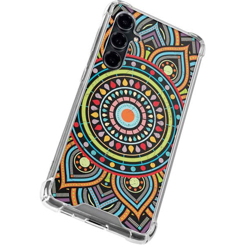 Finding Center Colored Galaxy S23 FE Clear Case