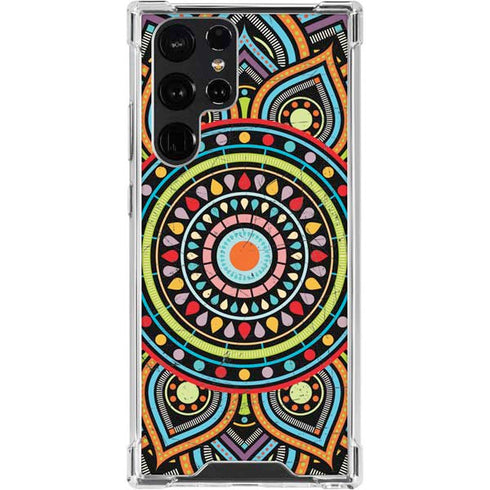 Finding Center Colored Galaxy S24 Ultra Clear Case