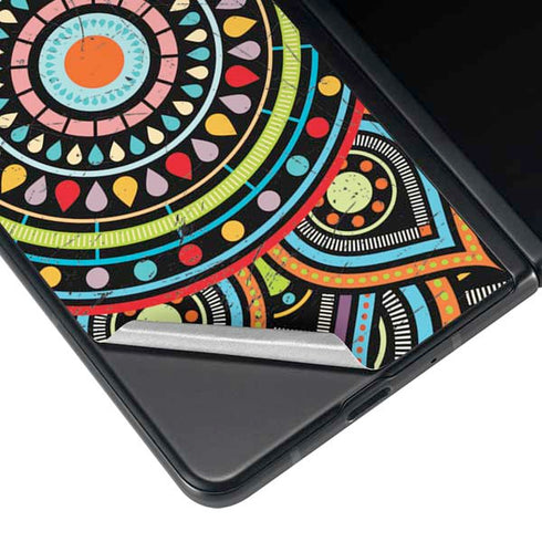 Finding Center Colored Galaxy Z Fold3 5G Skin