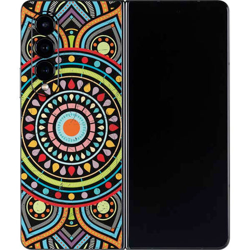 Finding Center Colored Galaxy Z Fold4 5G Skin