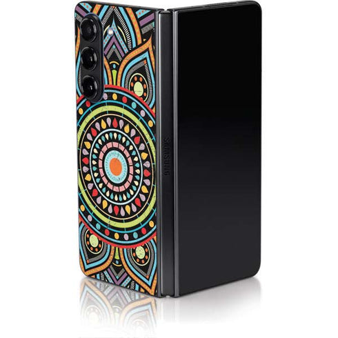 Finding Center Colored Galaxy Z Fold5 5G Skin