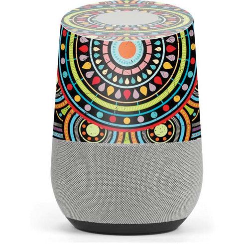 Finding Center Colored Google Home Skin