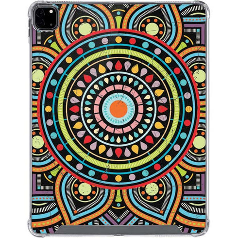 Finding Center Colored iPad Pro 12.9in (2020) Clear Case