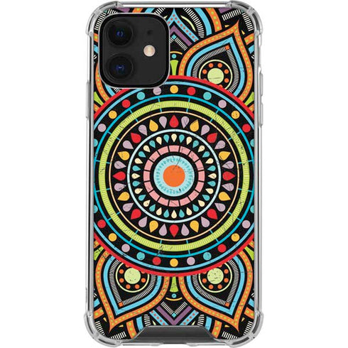 Finding Center Colored iPhone 12 Clear Case