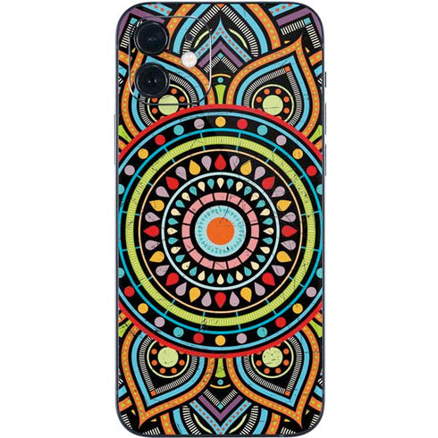 Finding Center Colored iPhone 12 Mini Skin