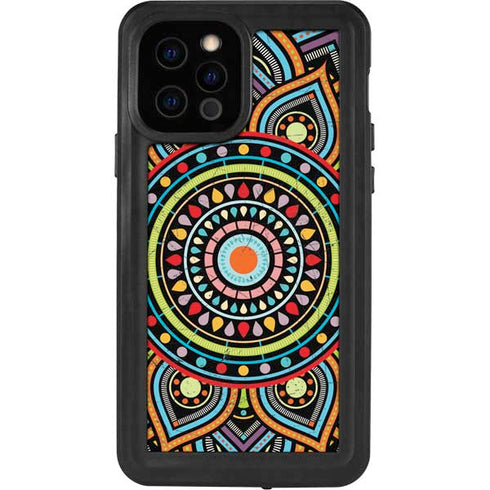 Finding Center Colored iPhone 12 Pro Waterproof Case